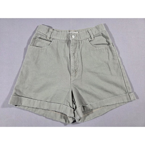 Skoozi Pants - Vintage Skoozi Shorts Womens 11 Gray High Rise 90's Retro Classic Y2K